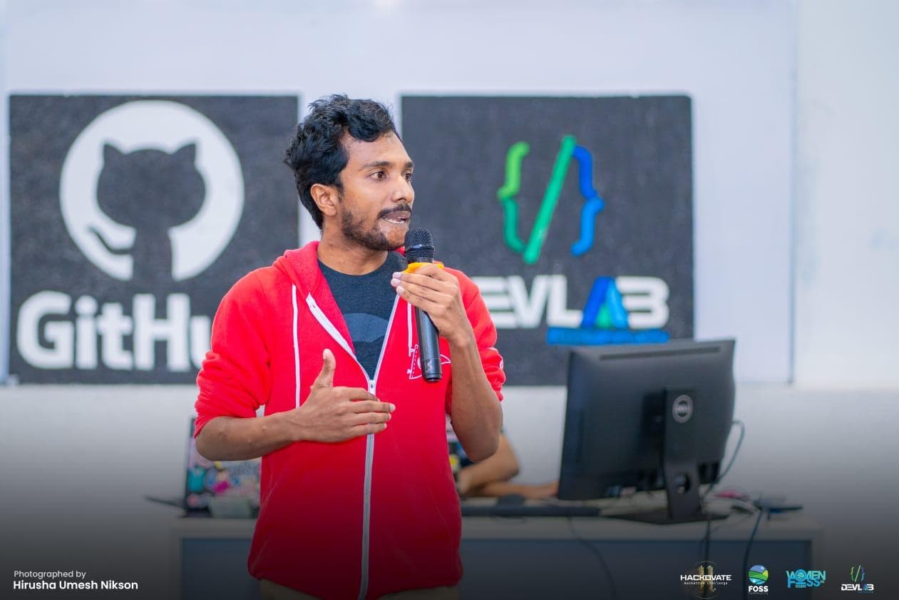 Developer portrait 1 - Lahiru Udawaththa